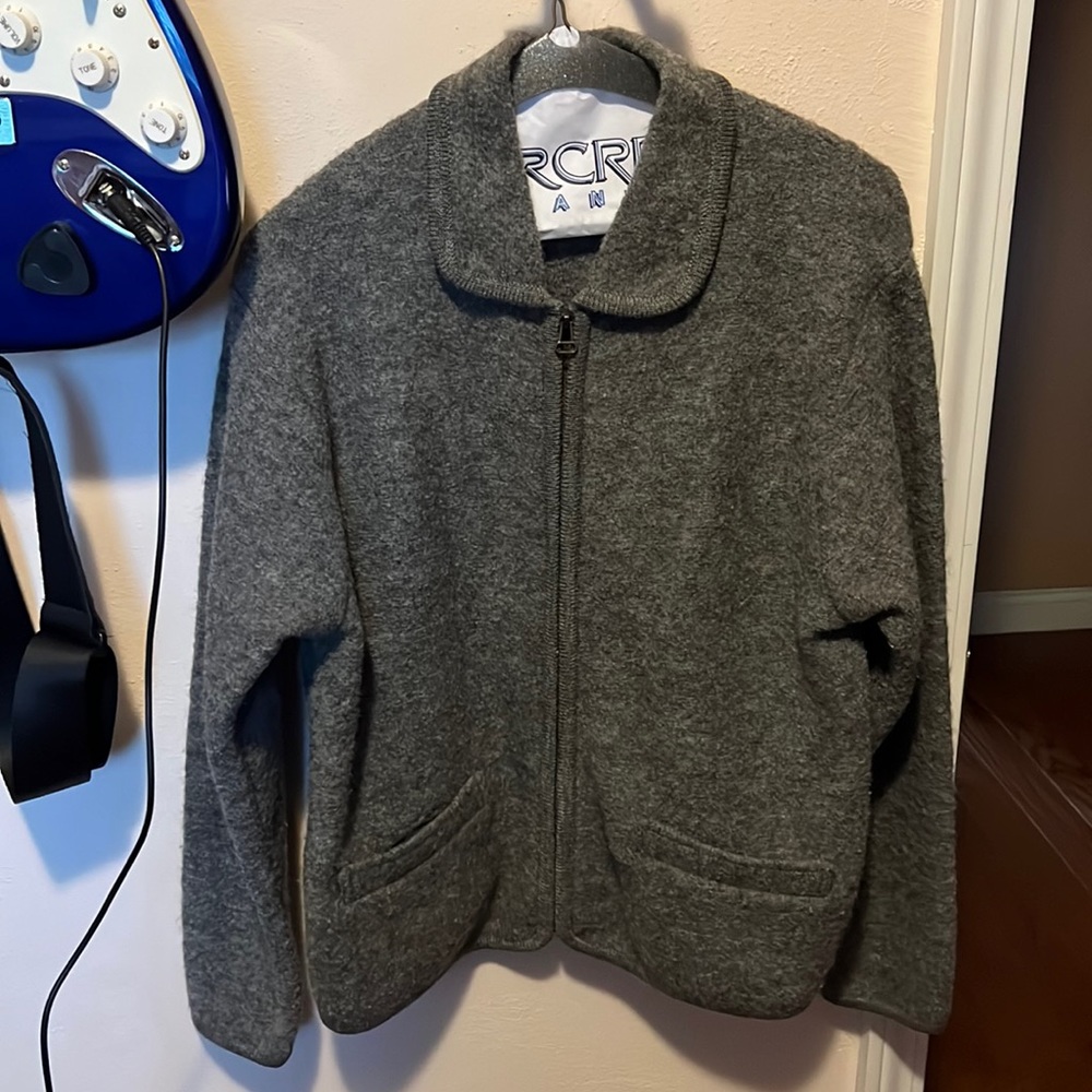 Eminent by Lisa boiled wool jacket sweater vintage